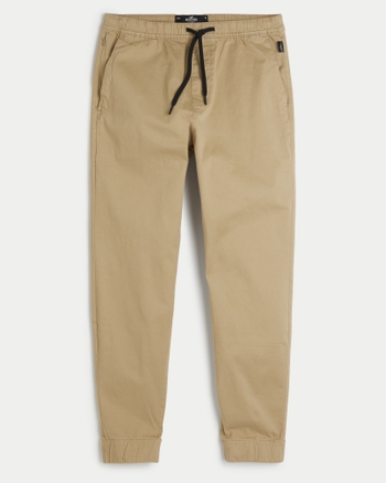 Twill joggers best sale womens hollister