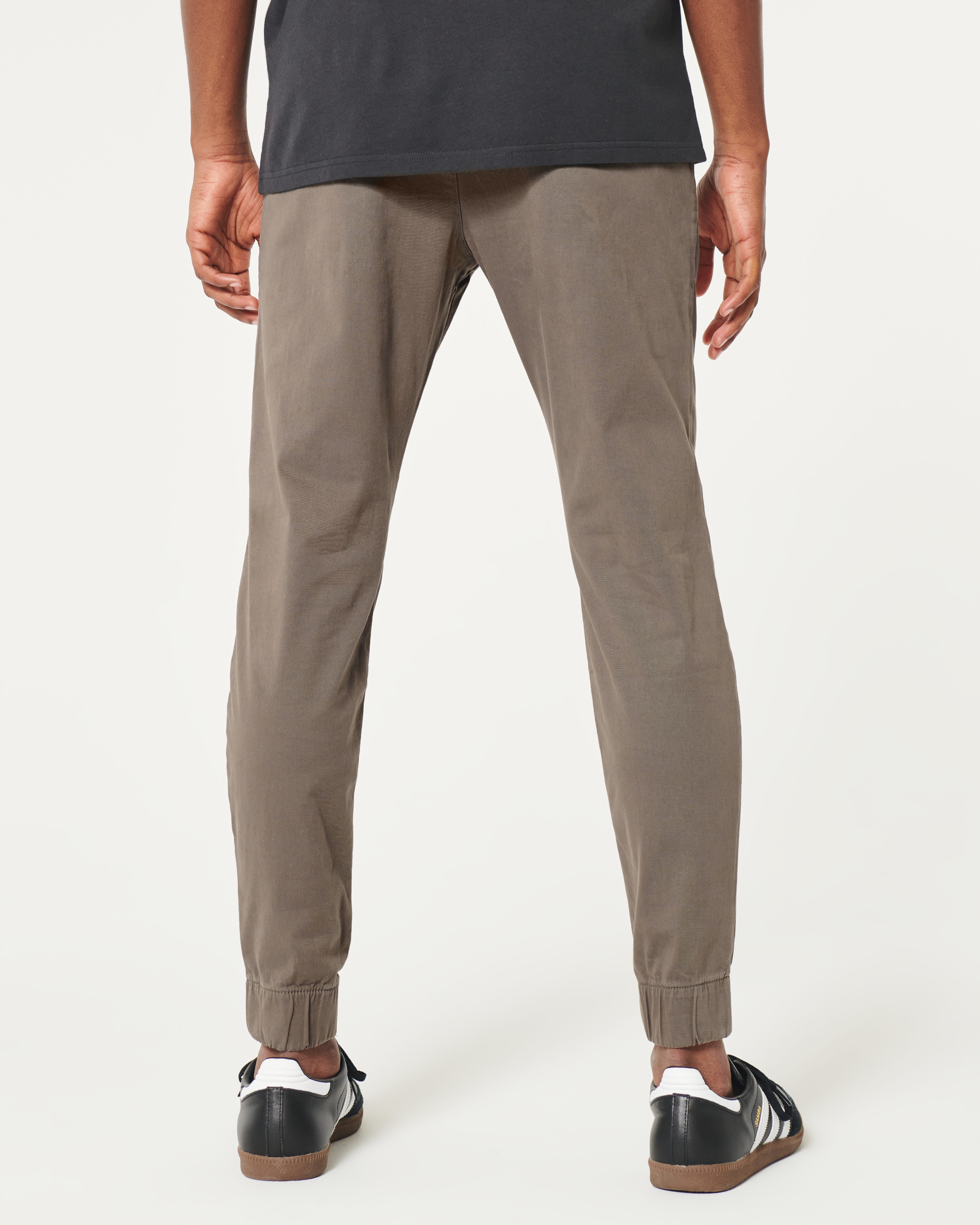 Hollister high shop rise twill joggers