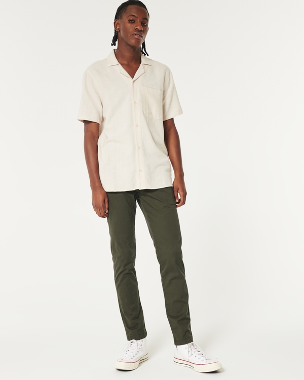 Hollister chino super skinny best sale