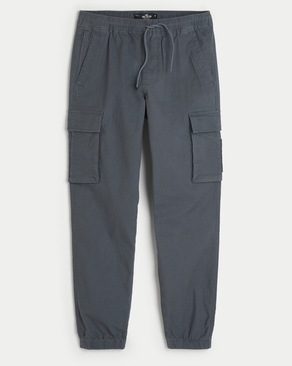 Hollister Skinny Fleece Jogger Pants black for men price from souq in Egypt  - Yaoota!