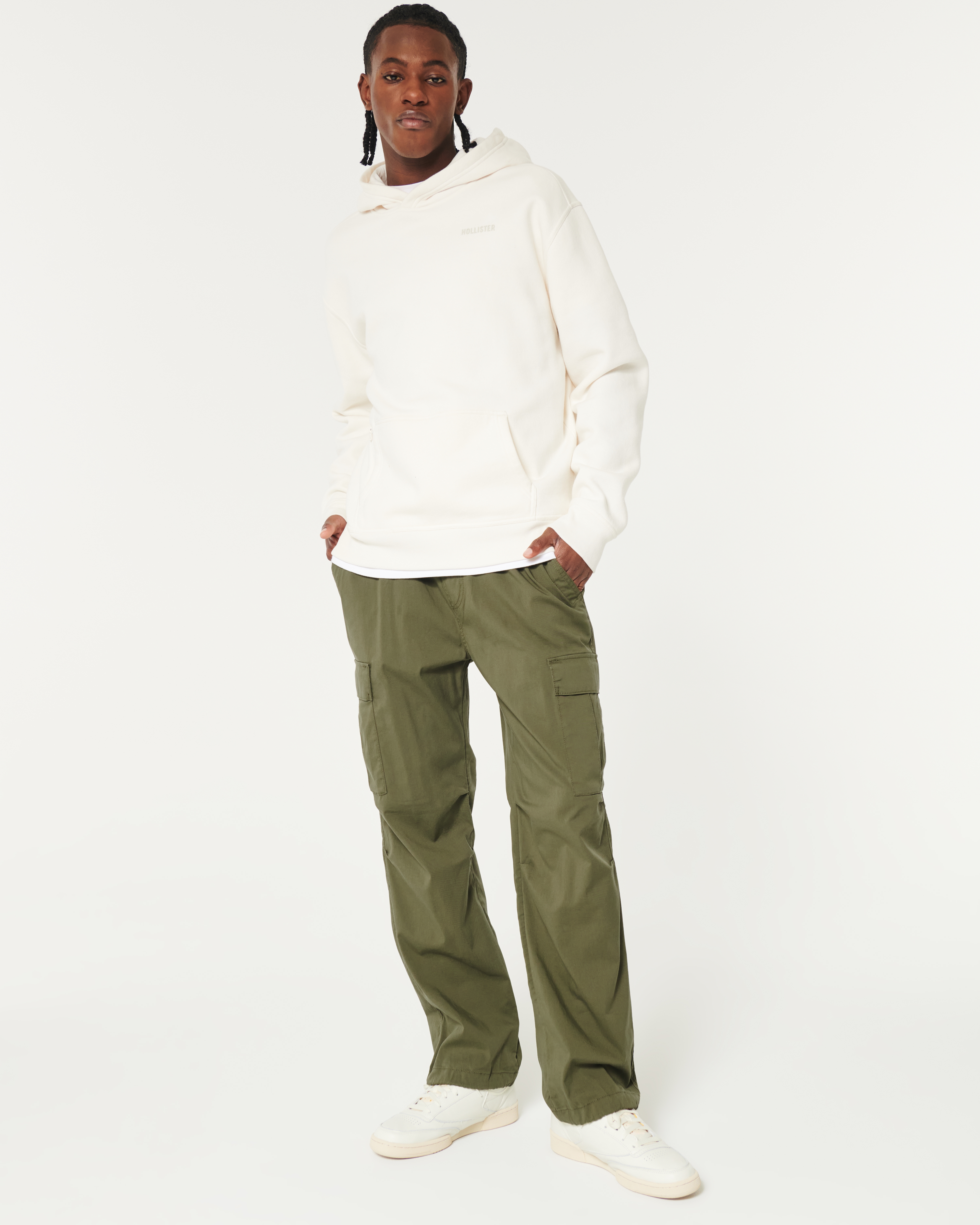 Hollister best sale pantalon cargo