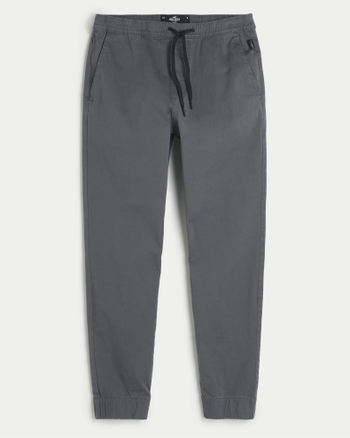 Hollister high shop rise twill joggers