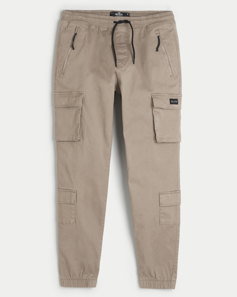 Hollister on sale khaki joggers