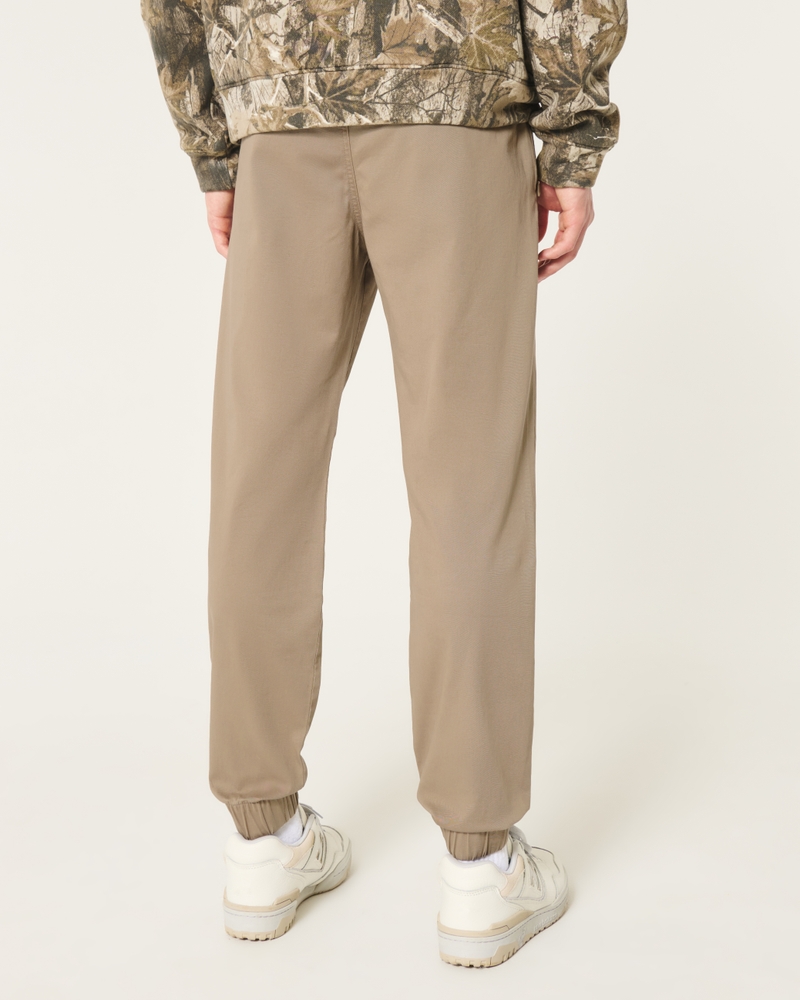 Relaxed Twill Joggers