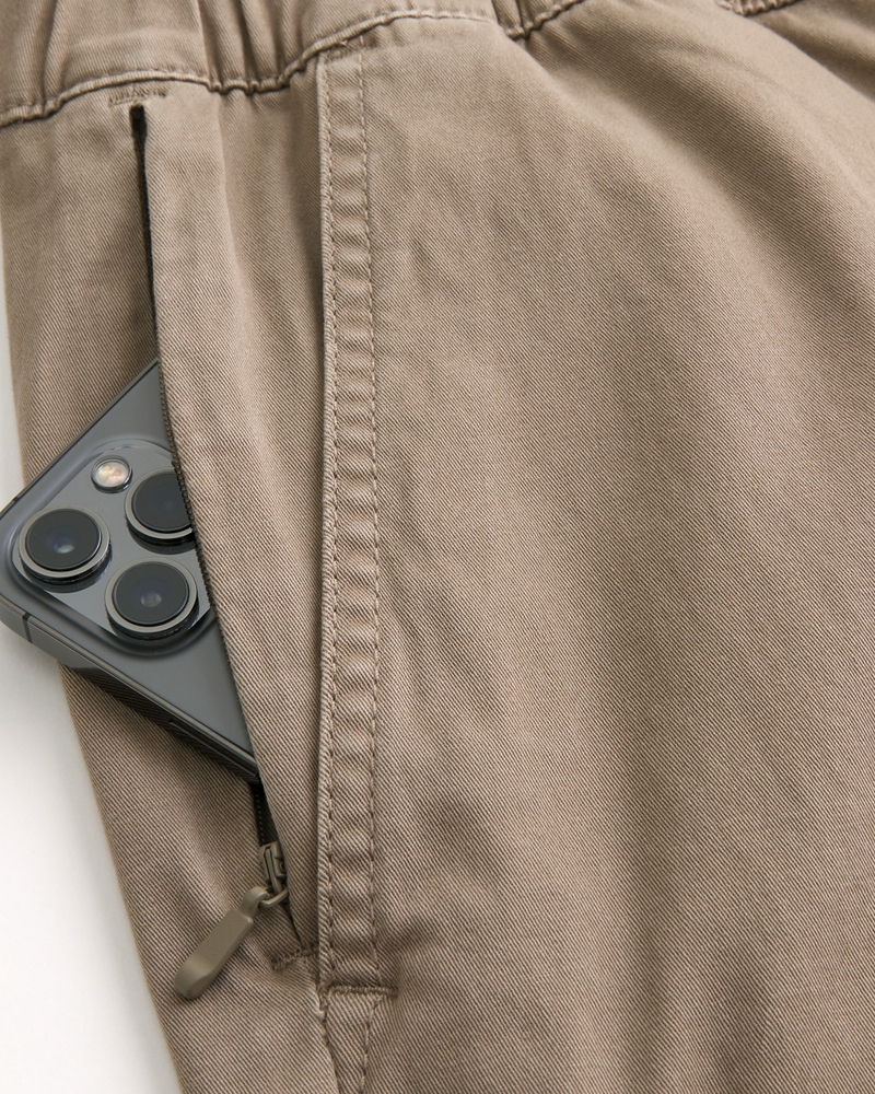 Relaxed Twill Joggers