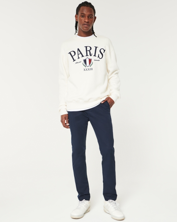 Skinny Chino Pants, Navy