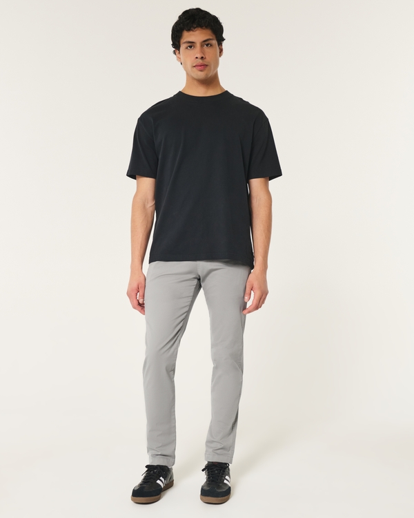 Skinny Chino Pants, Grey