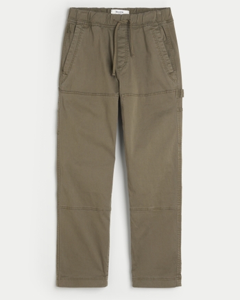 Millennium Geometric Print Straight Pull-On Pants