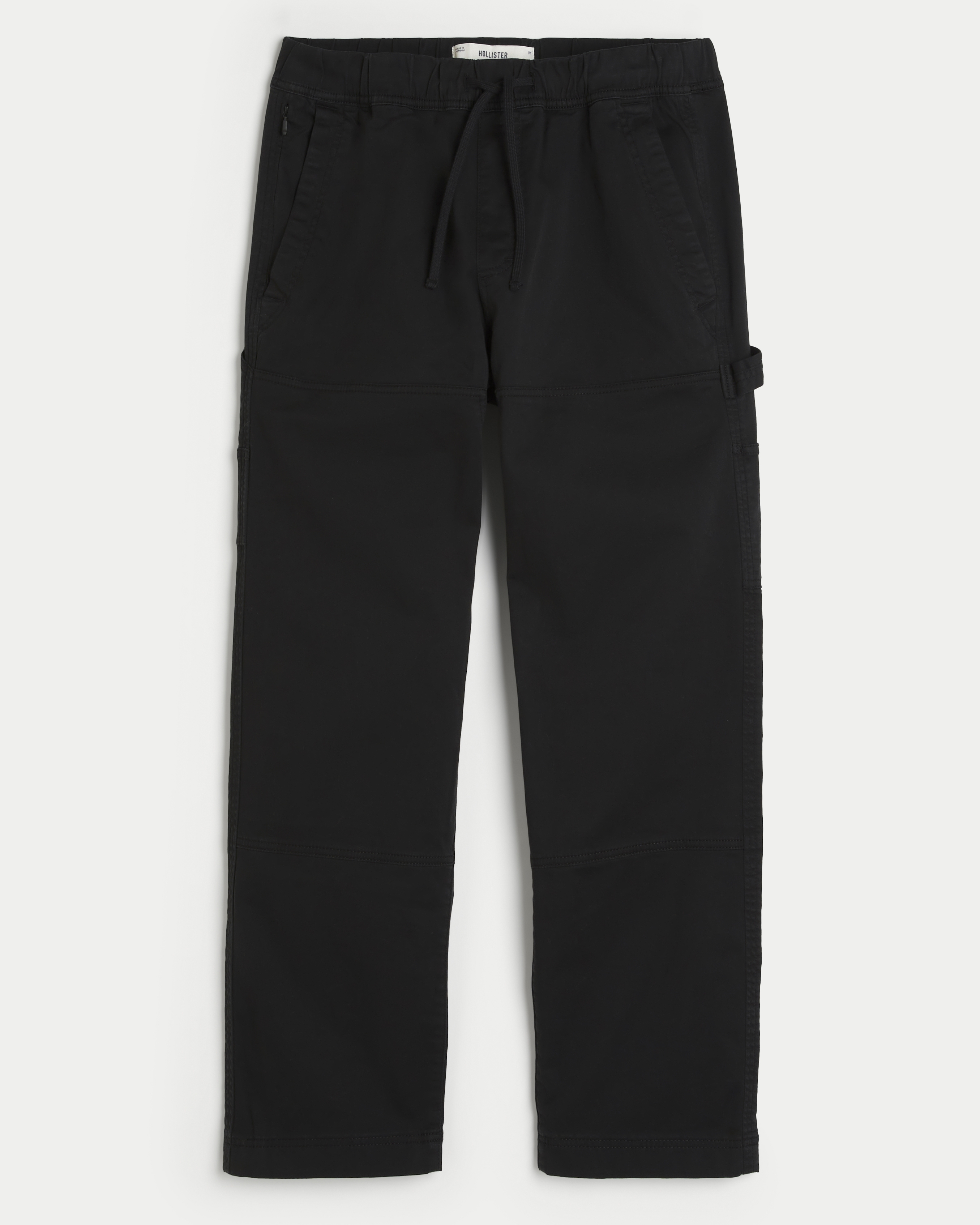 Black pants hollister hotsell