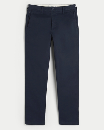 Men's Slim Straight Chino Pants | Men's Bottoms | HollisterCo.com