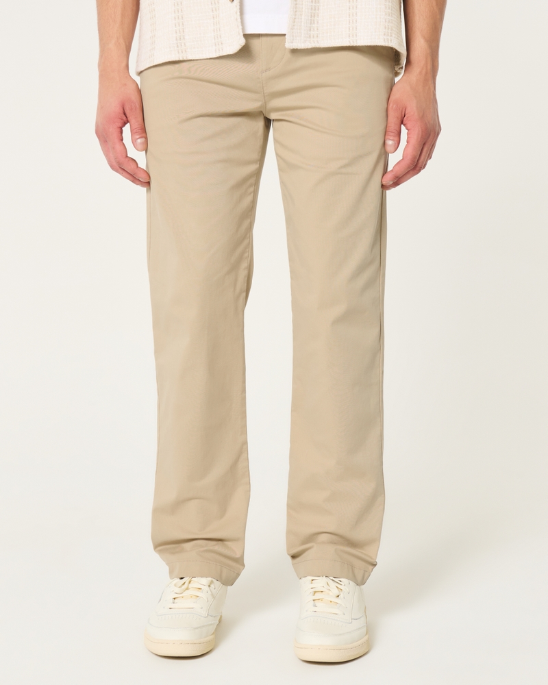 Slim Straight Chino Pants