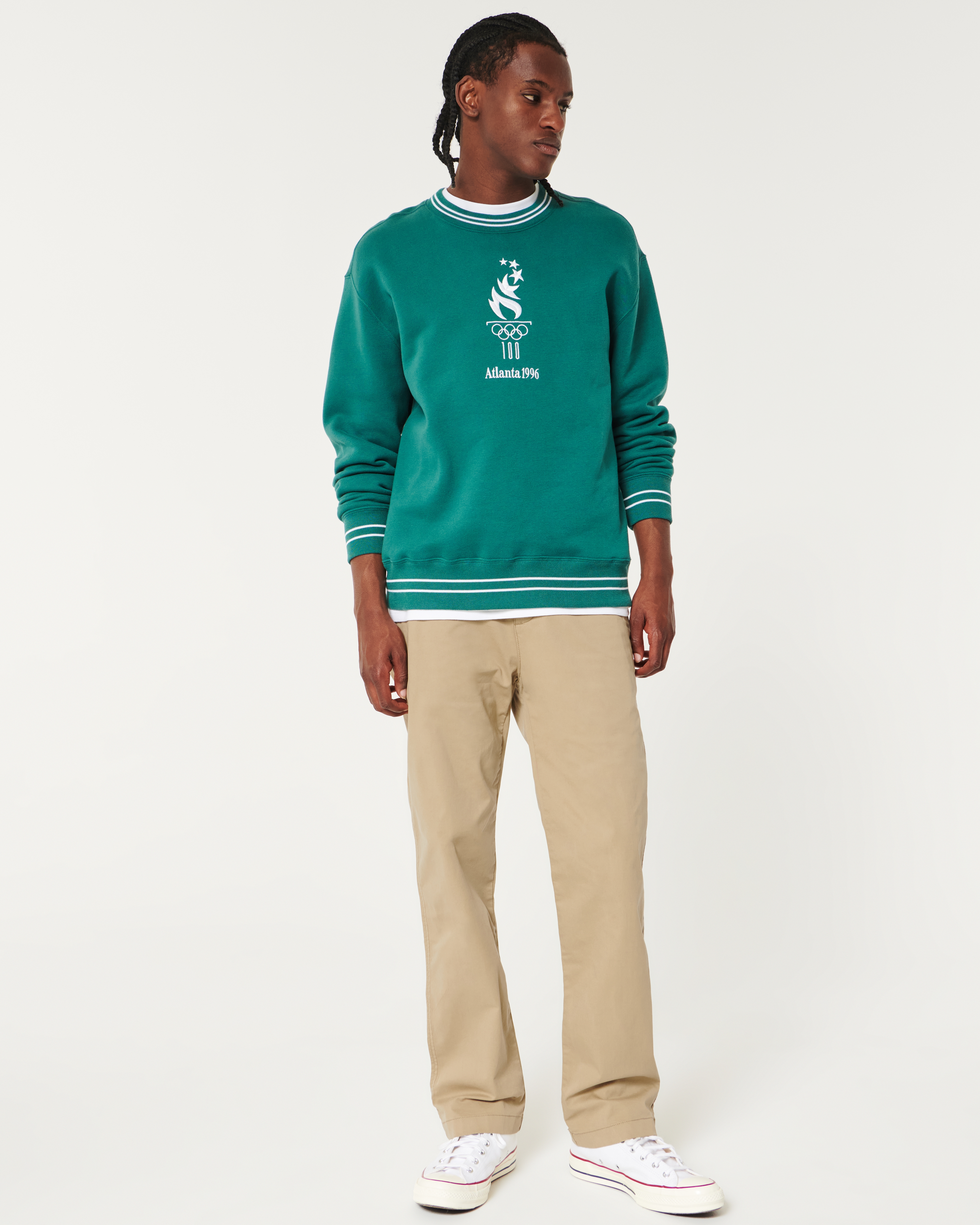 Slim Straight Chino Pants