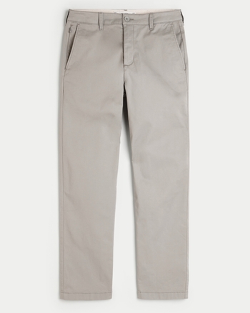 Men's Slim Straight Chino Pants | Men's Bottoms | HollisterCo.com