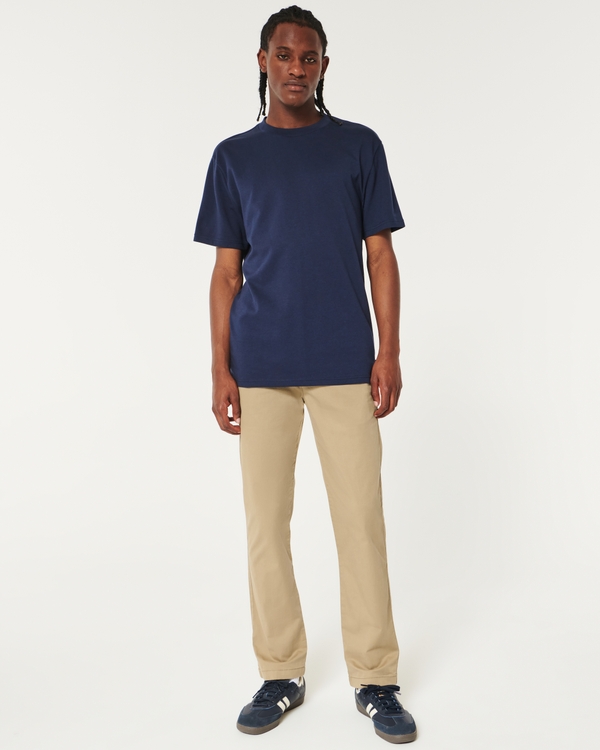 Straight Chino Pants, Light Khaki