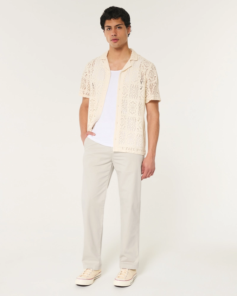 Straight Chino Pants