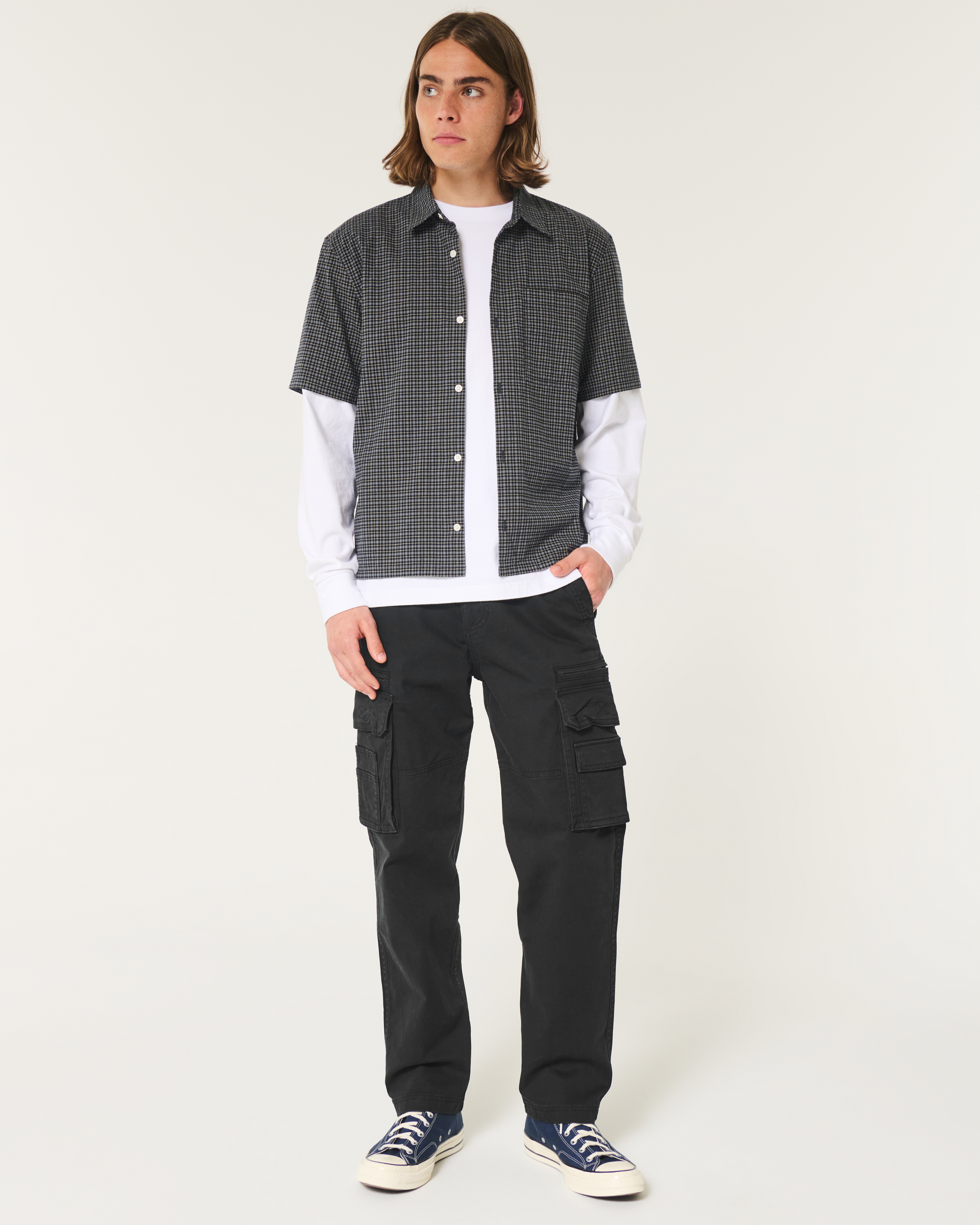Loose Heavyweight Cargo Pants