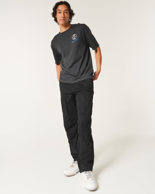 Loose Flight Pants, Black