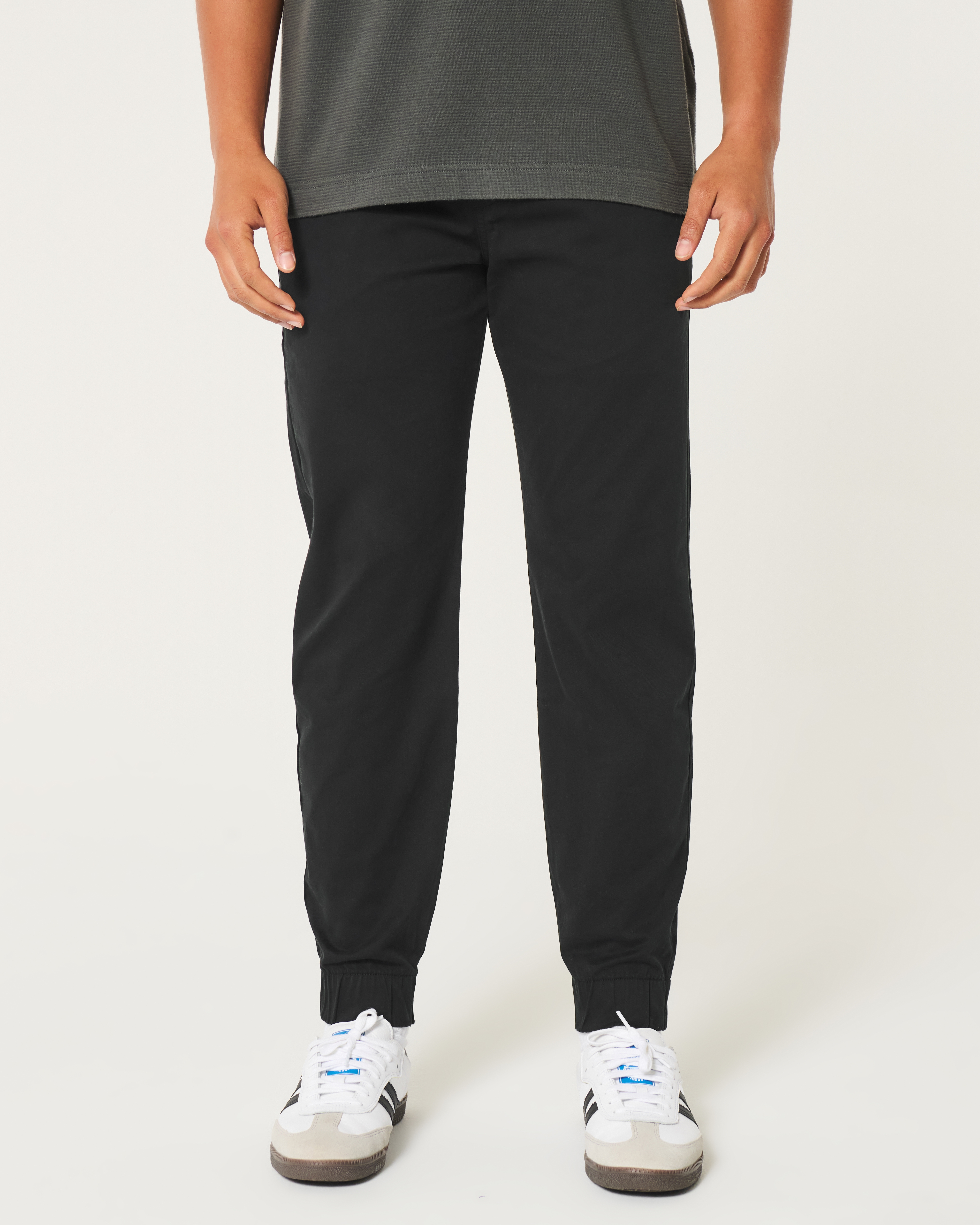 Relaxed Twill Joggers
