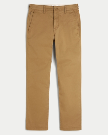 Men's Slim Straight Chino Pants | Men's Bottoms | HollisterCo.com