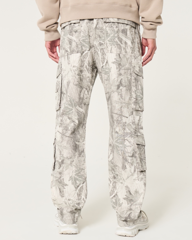Slim Straight Pull-On 4-Pocket Cargo Pants