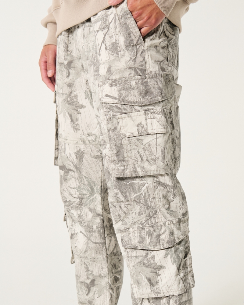 Slim Straight Pull-On 4-Pocket Cargo Pants
