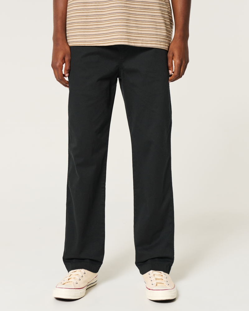 Straight Pull-On Pants