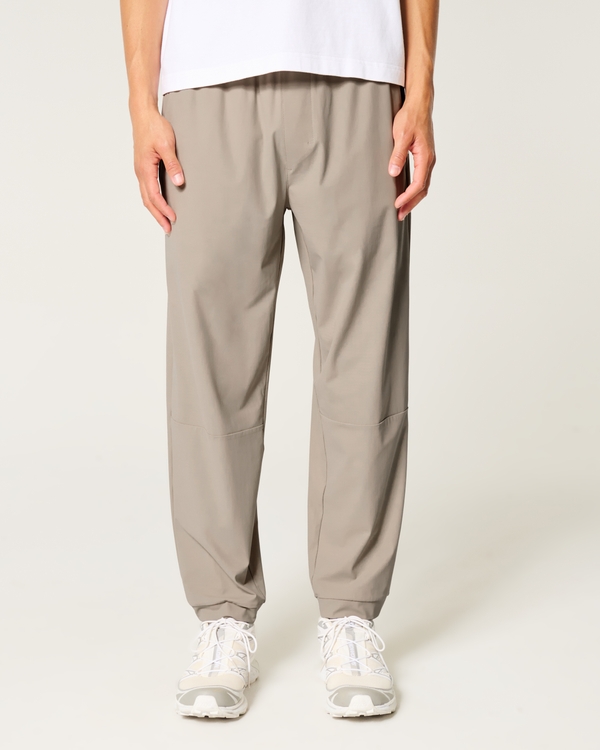 Relaxed Taper Pants, Tan view 2