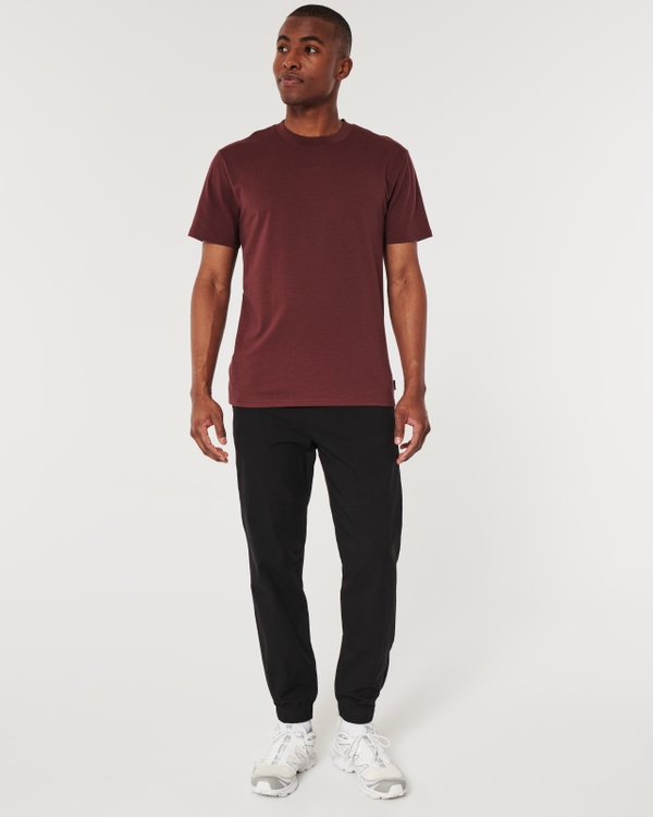 Hollister Sweatpants Jogger Burgundy Maroon Lounge Women