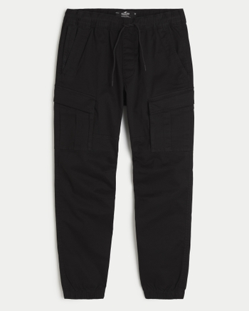 Relaxed Fit Cargo joggers - Black - Men
