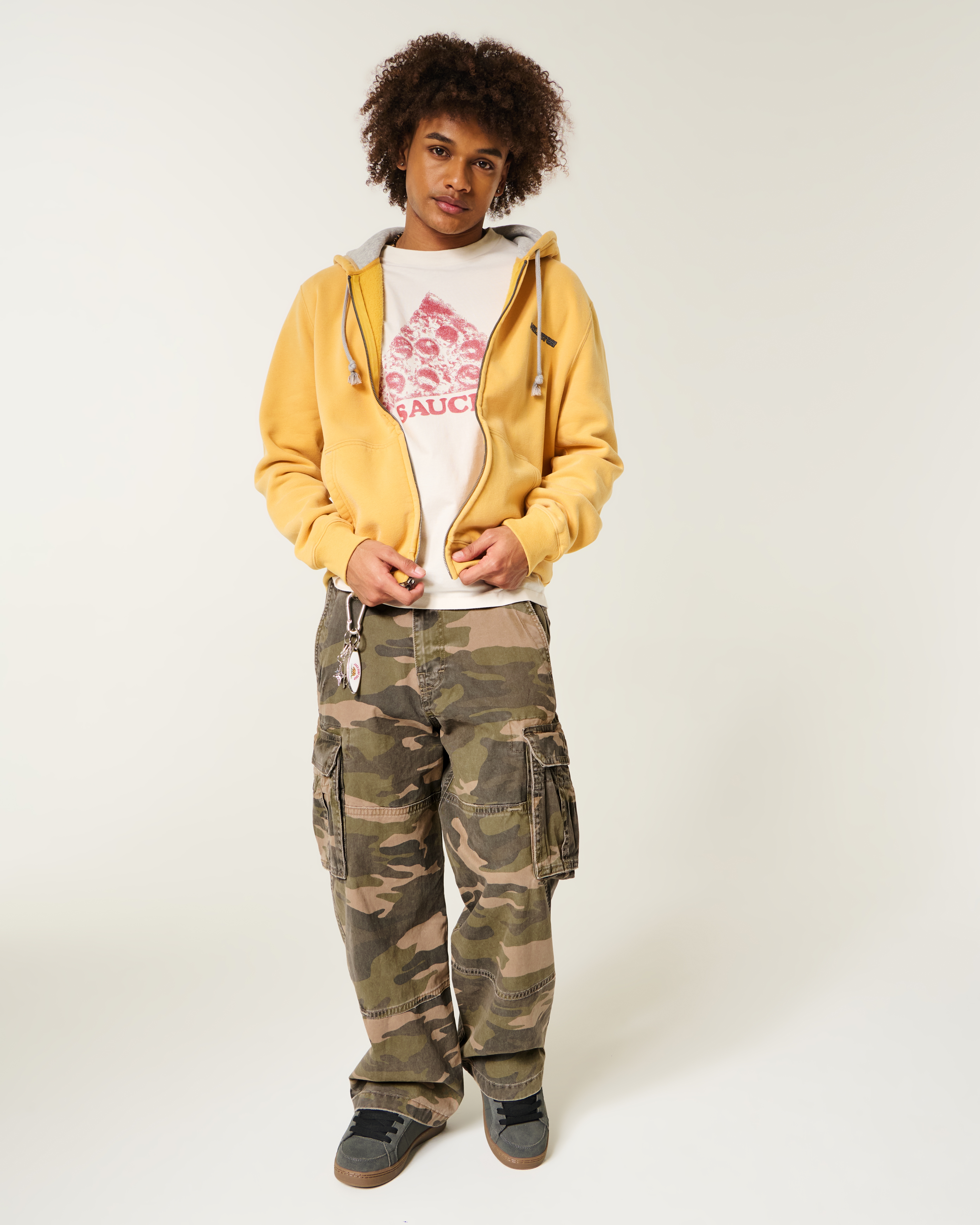 Camo Super Baggy Cargo Pants