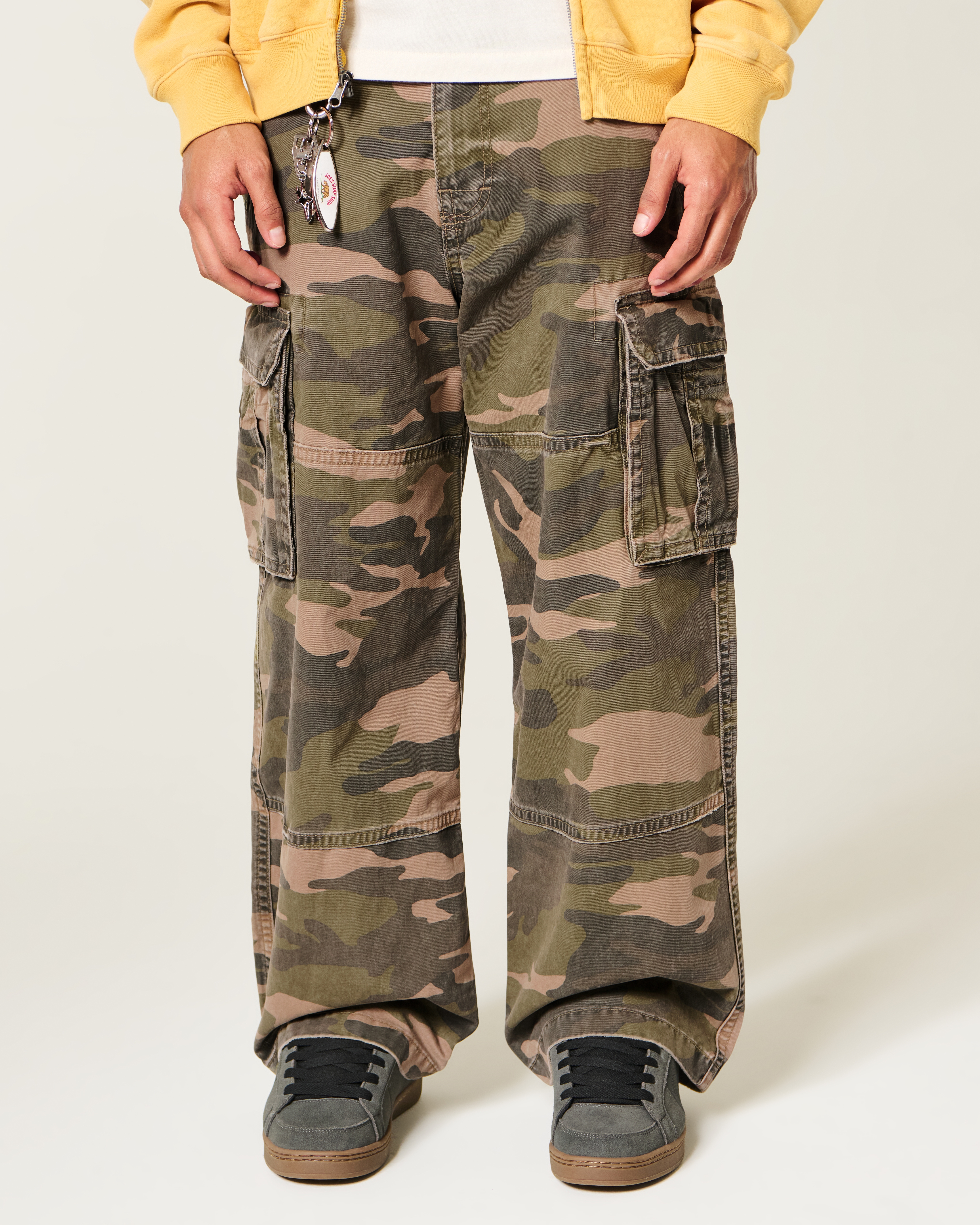 Camo Super Baggy Cargo Pants