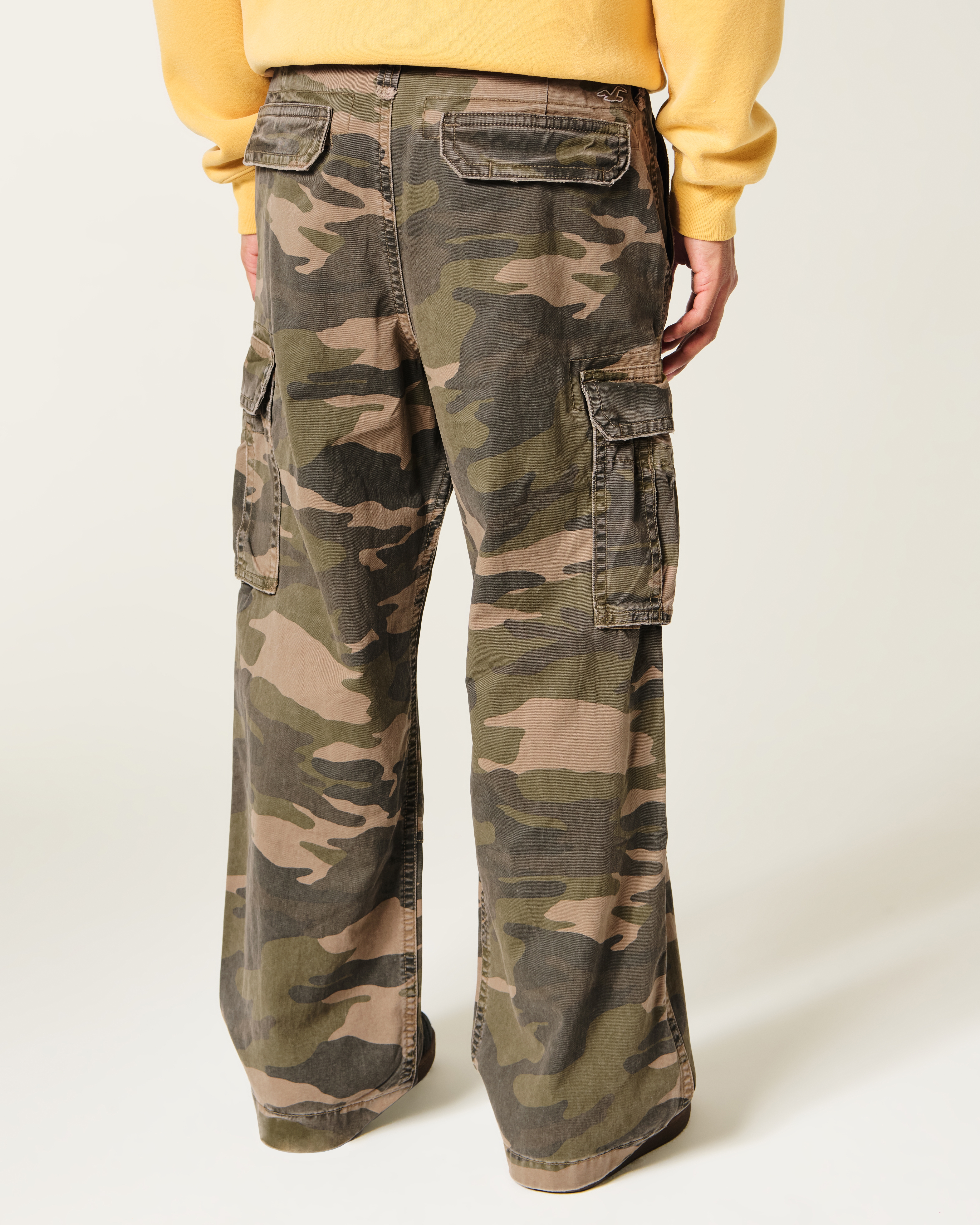 Camo Super Baggy Cargo Pants