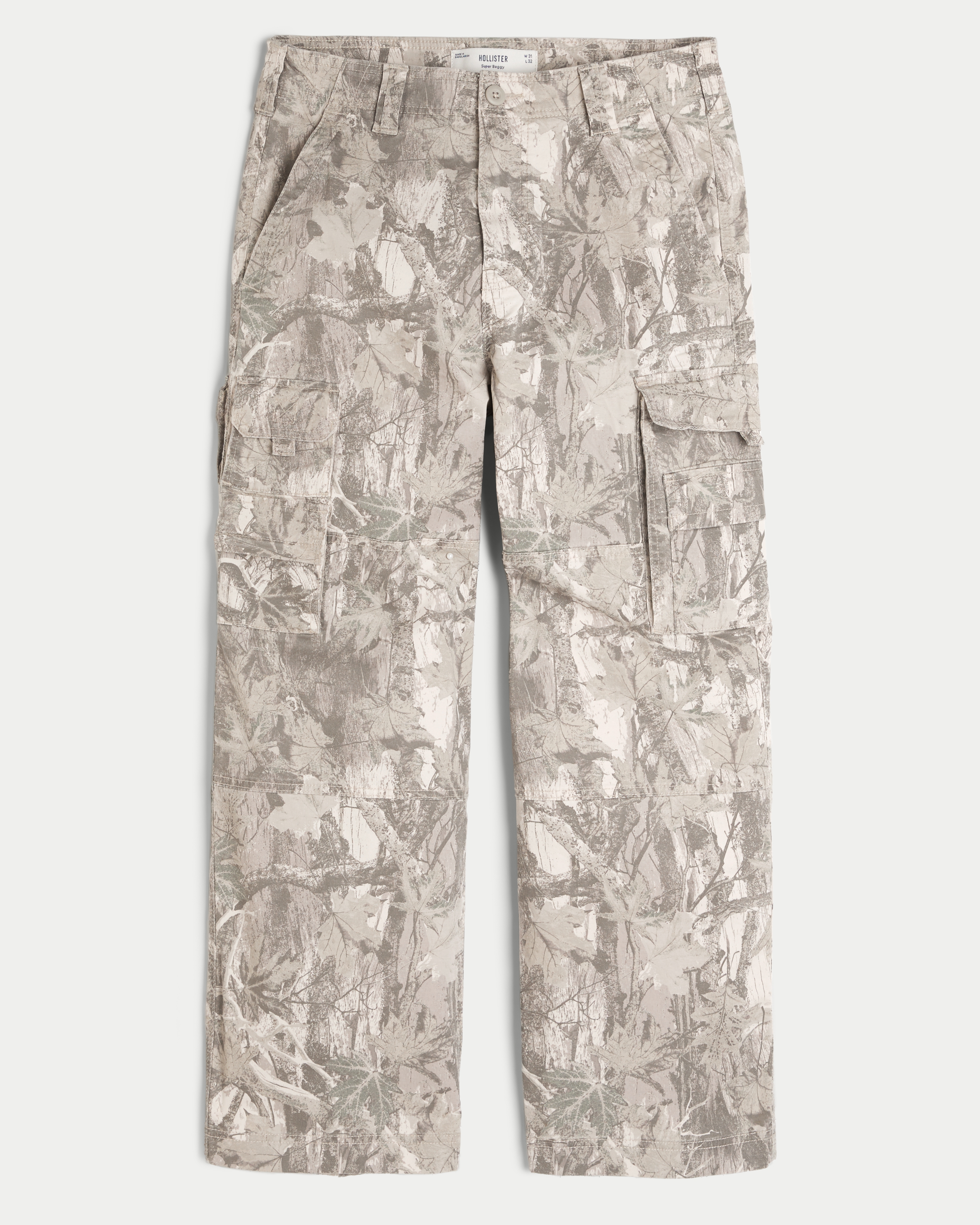 Super Baggy Camo Cargo Pants