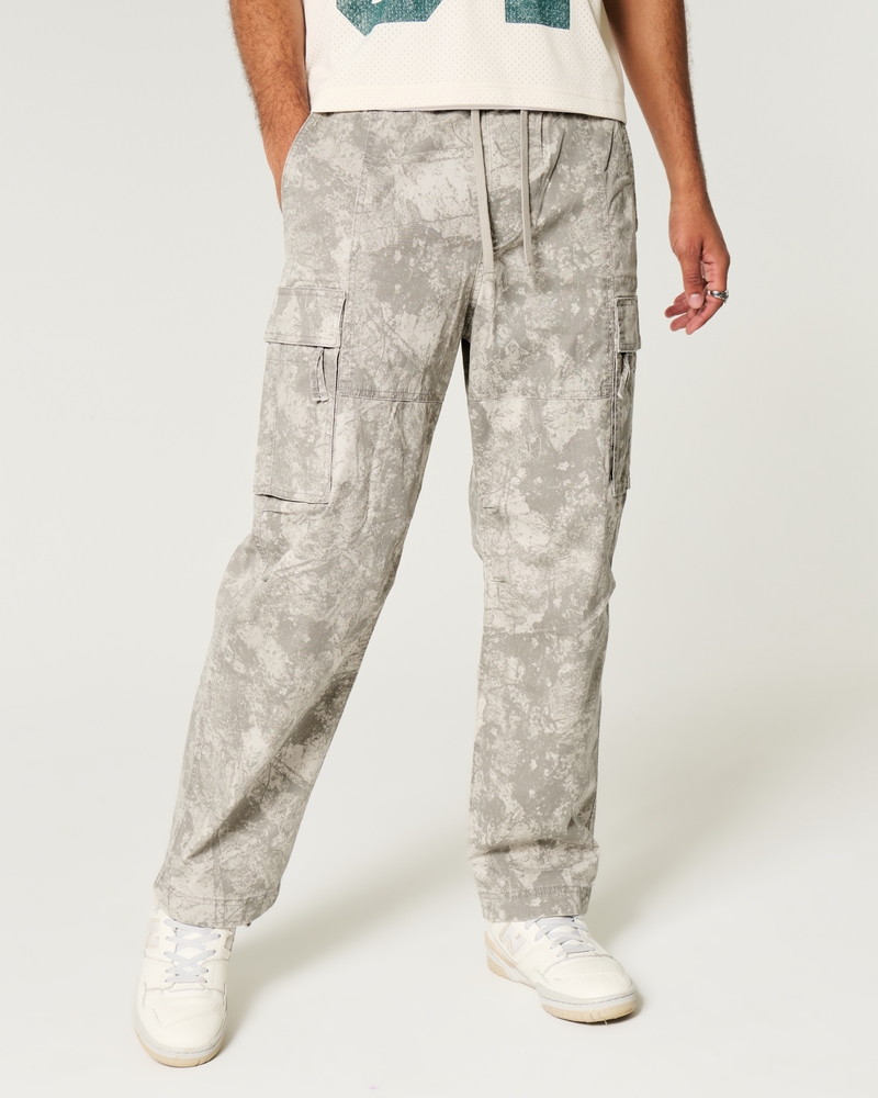 Baggy Camo Cargo Pull-On Pants