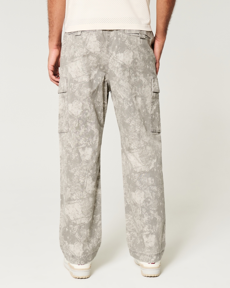 Baggy Camo Cargo Pull-On Pants