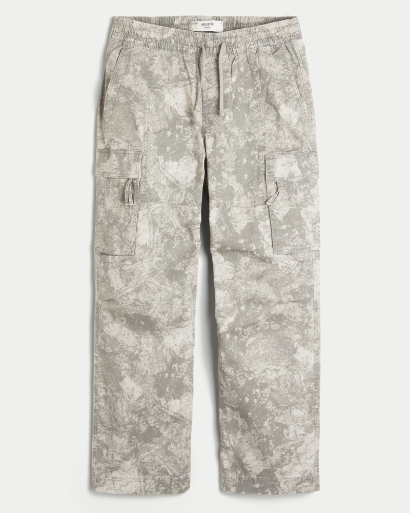 Baggy Camo Cargo Pull-On Pants