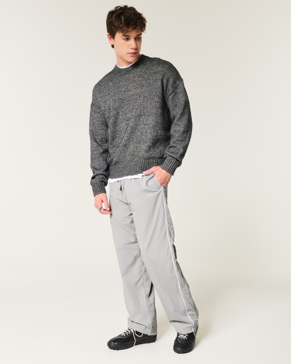 Baggy Track Pants, Gray view 2