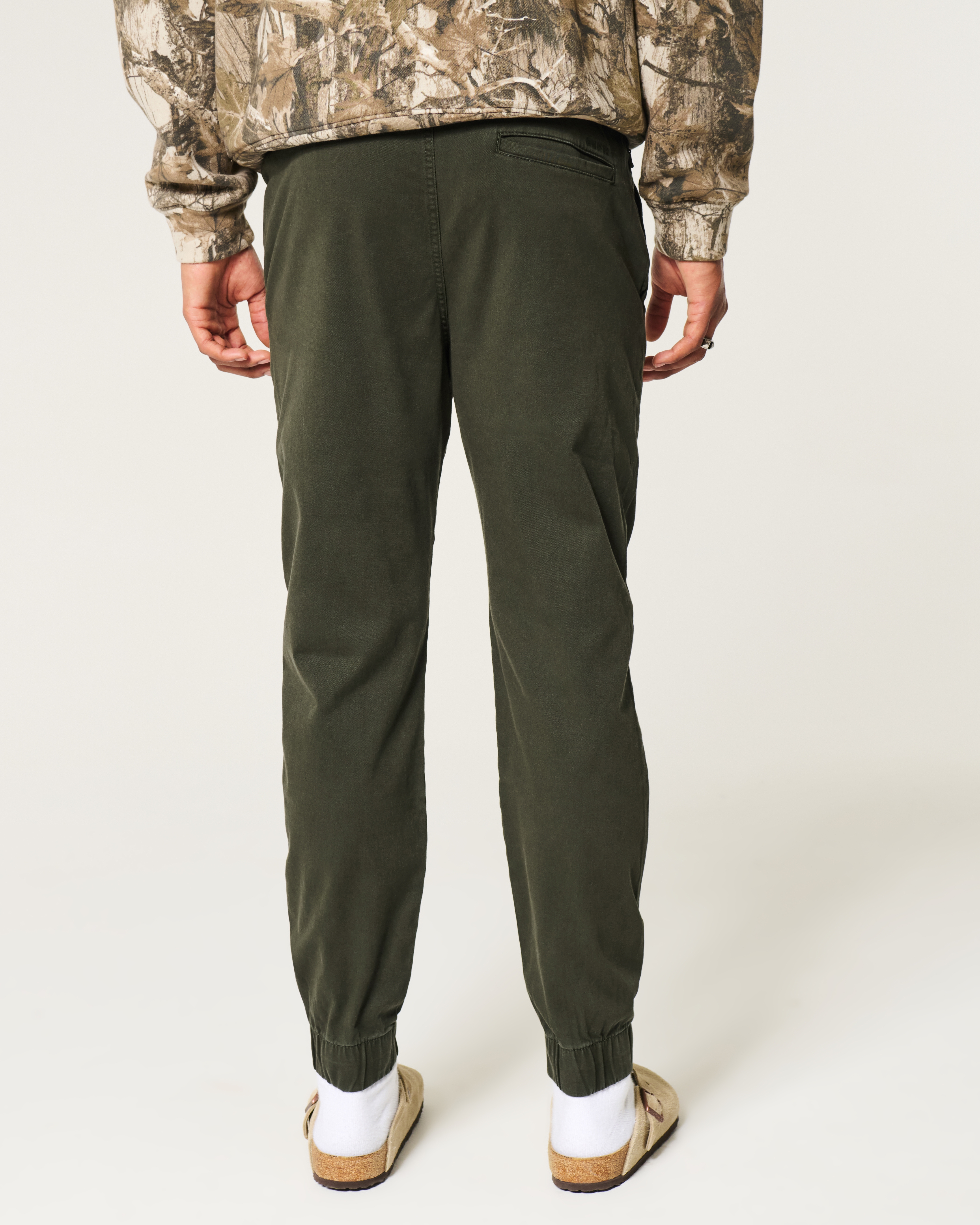 Relaxed Twill Joggers