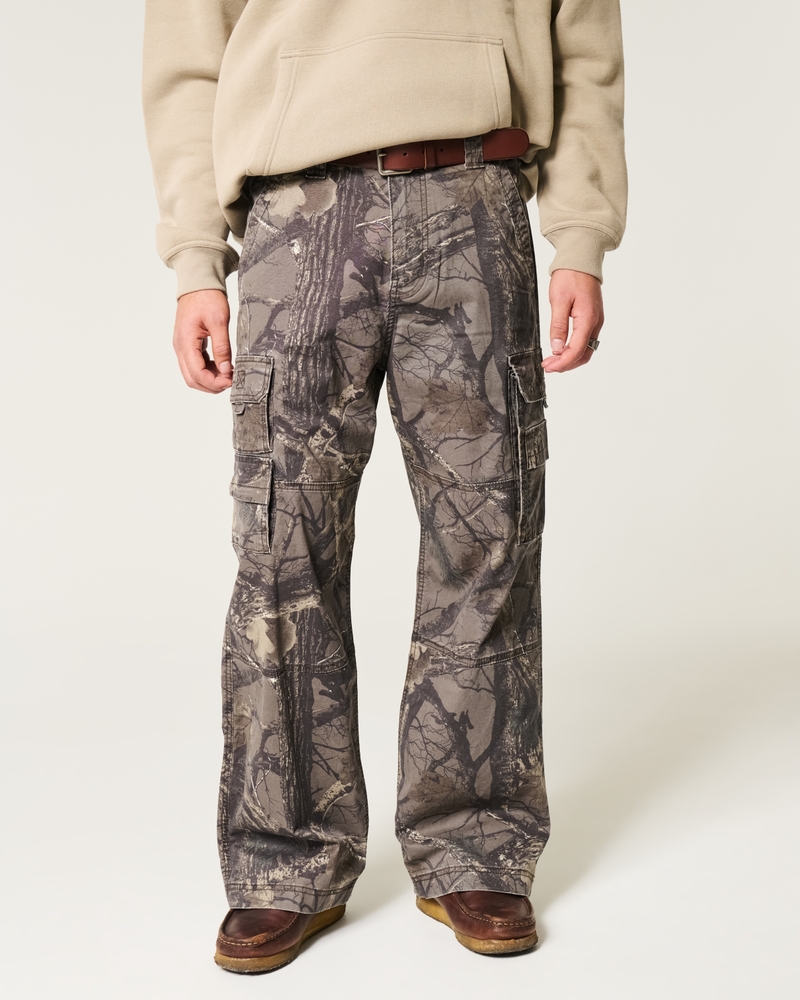 Super Baggy Camo Cargo Pants