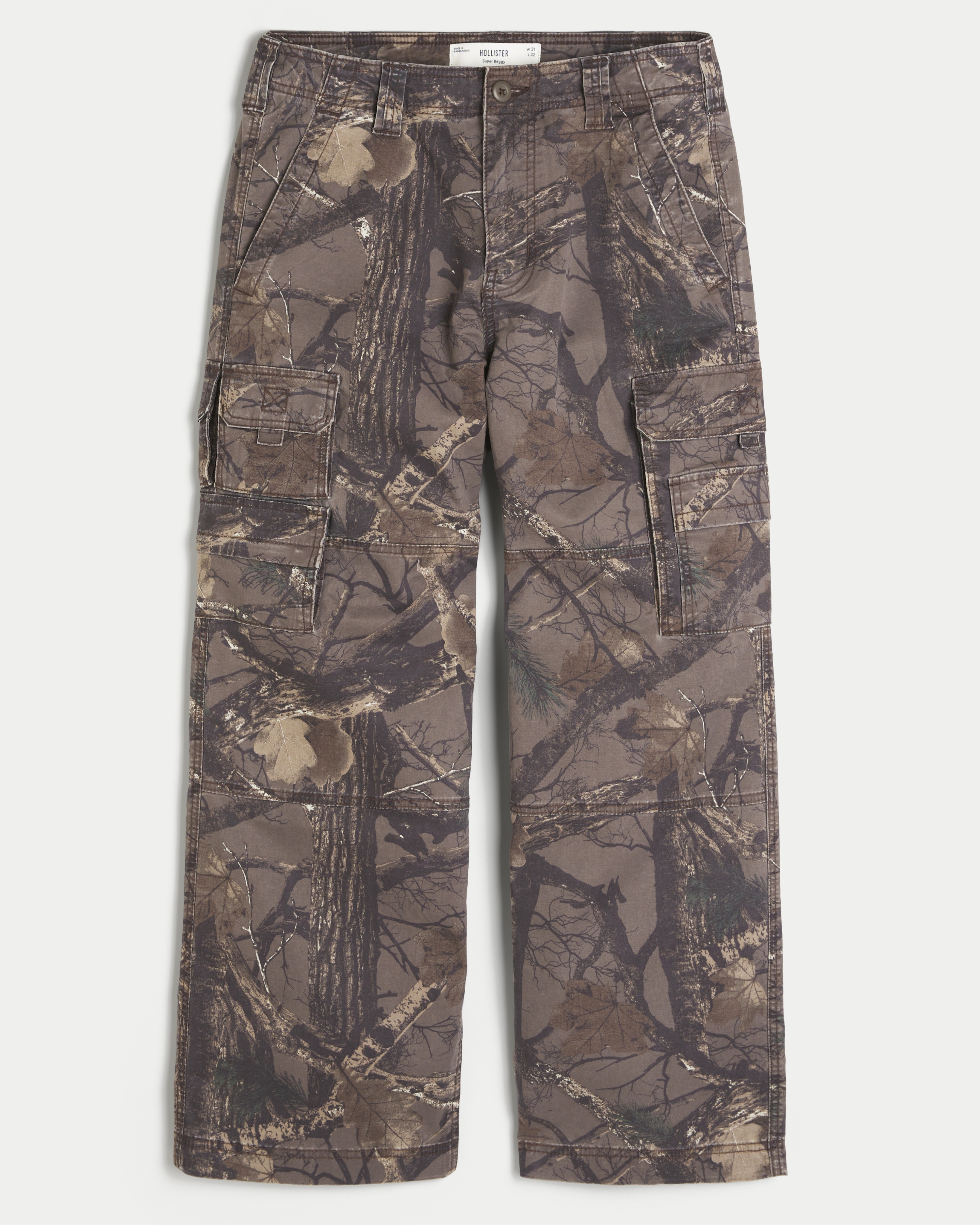 Super Baggy Camo Cargo Pants