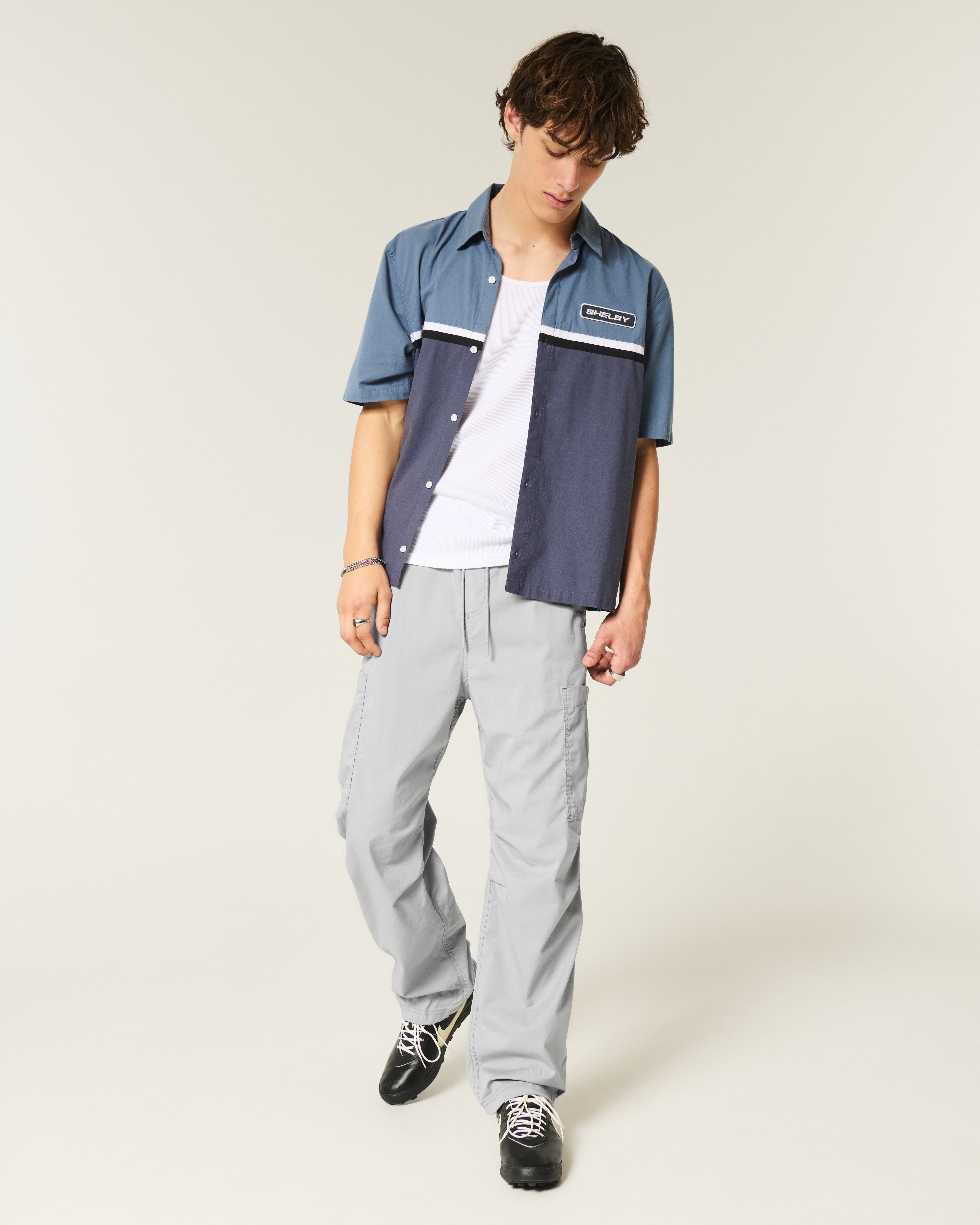 Baggy Pull-On Utility Pants