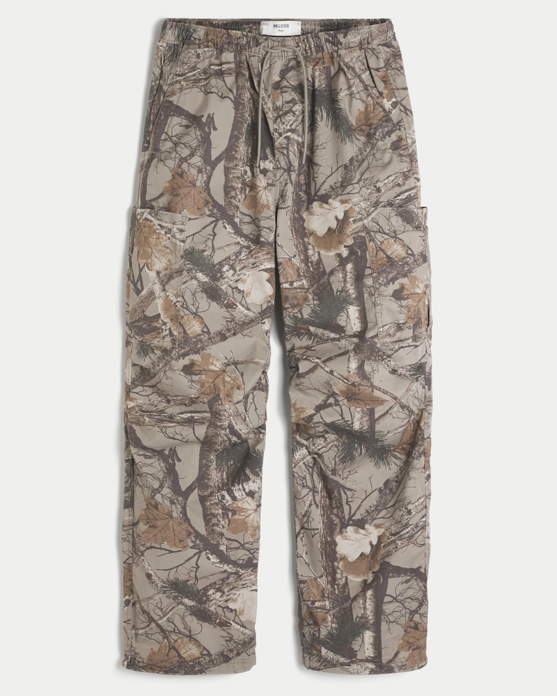 Baggy Pull-On Cargo Pants
