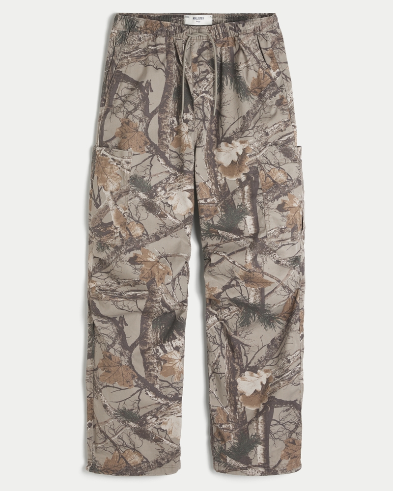 Baggy Pull-On Cargo Pants