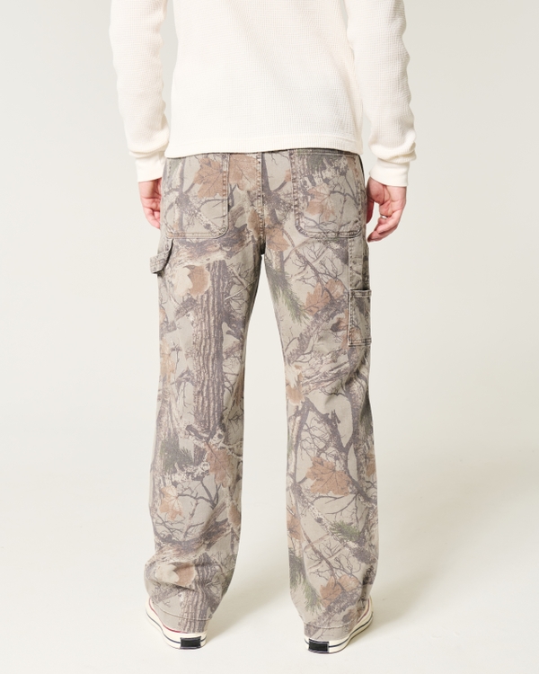 Camo Baggy Carpenter Pants