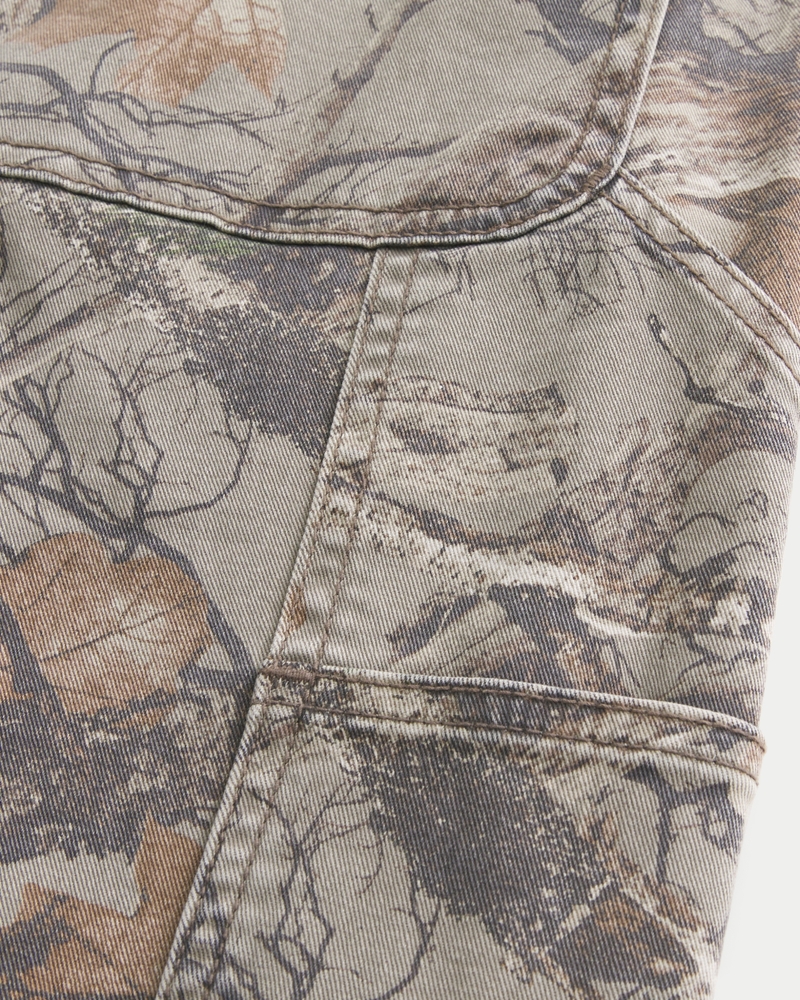 Camo Baggy Carpenter Pants