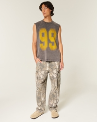 Camo Skater Baggy Cargo Pants