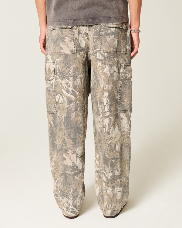 Camo Skater Baggy Cargo Pants