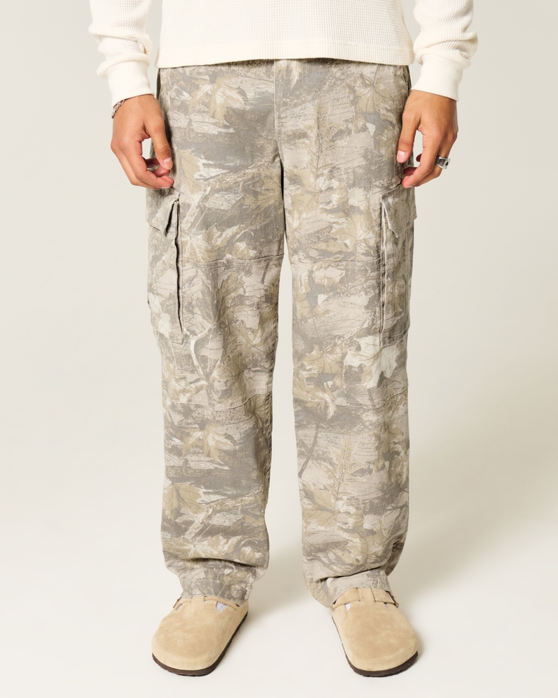 Camo Skater Baggy Cargo Pants