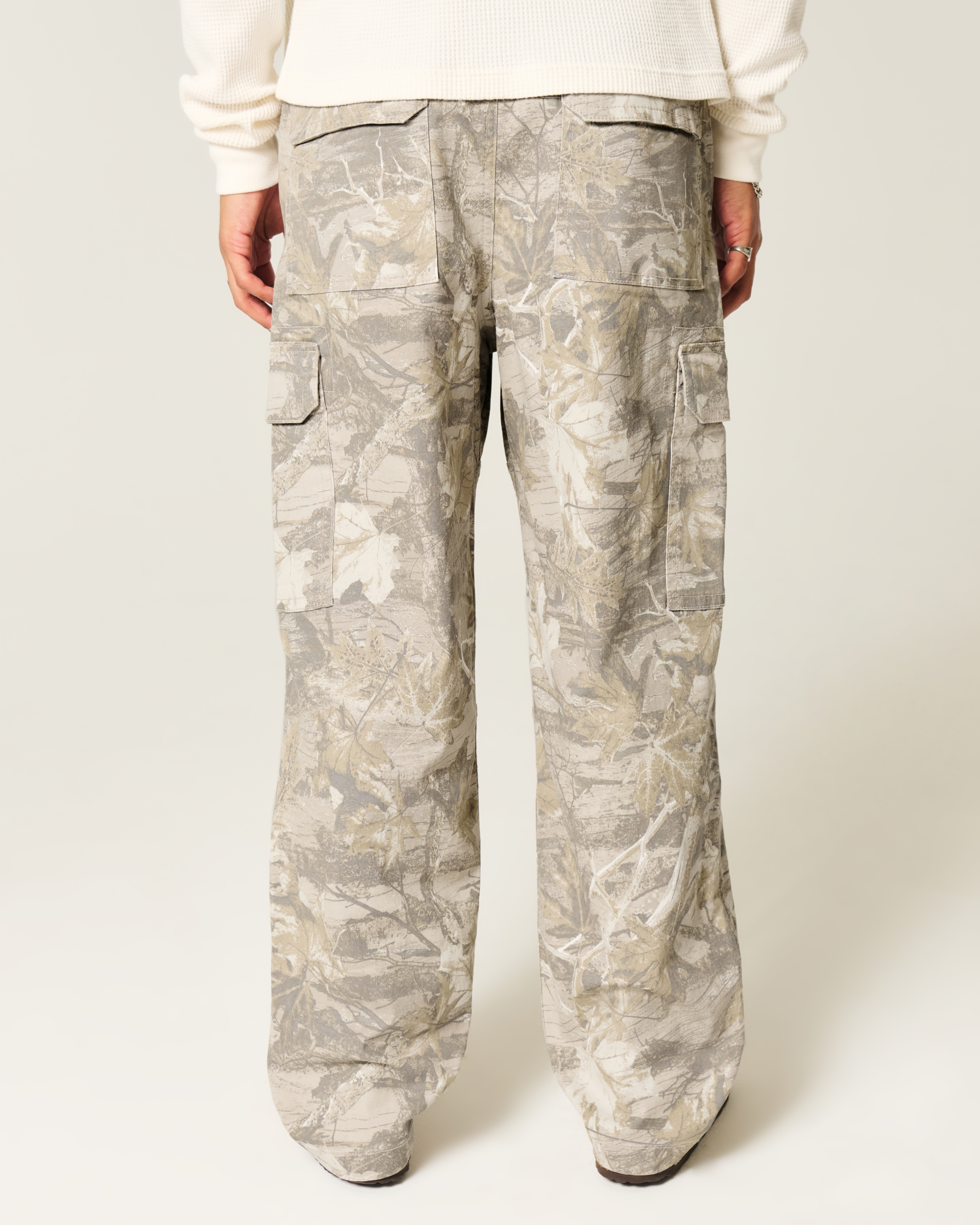 Camo Skater Baggy Cargo Pants