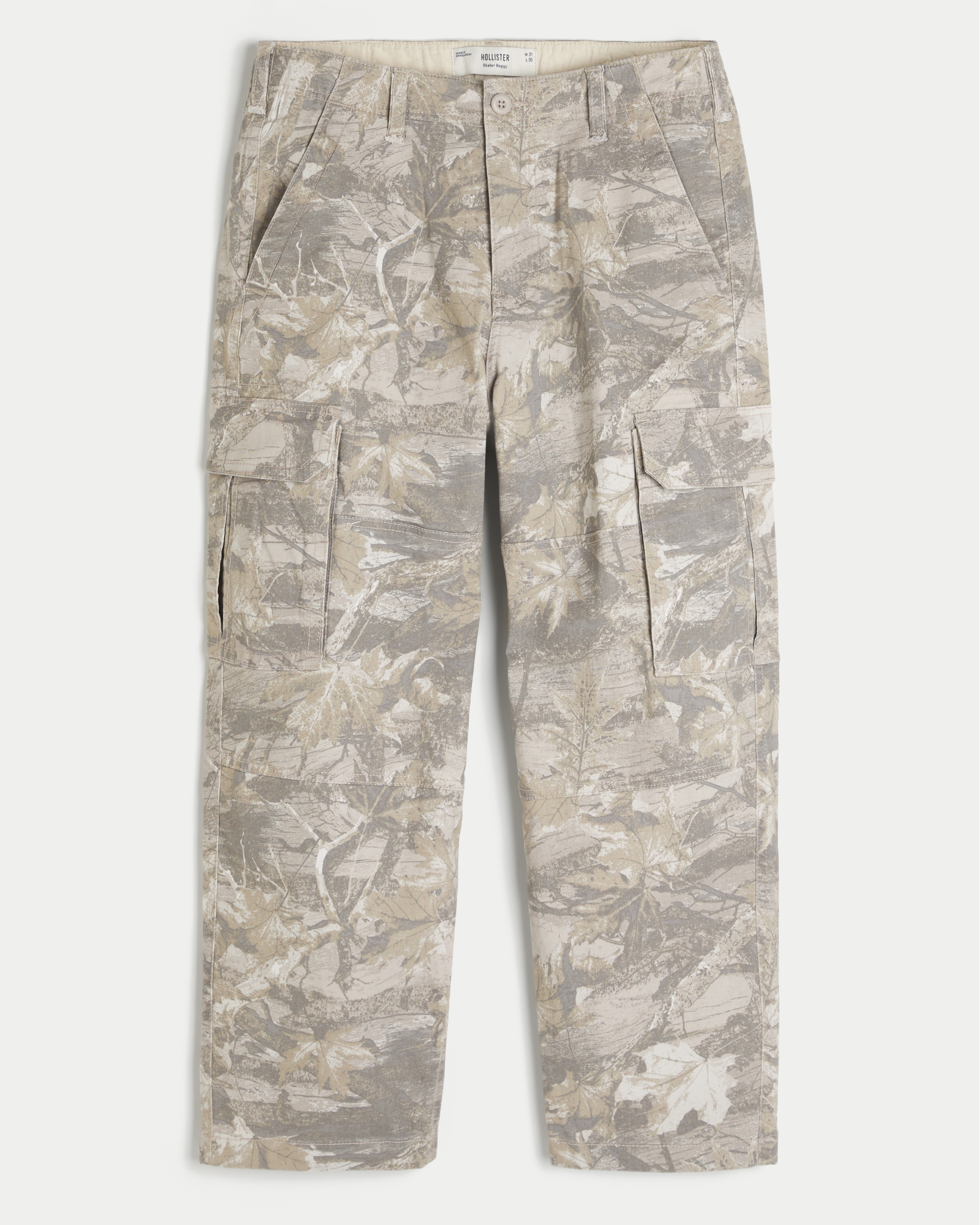 Camo Skater Baggy Cargo Pants